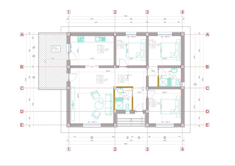 Super proiect, super locatie, casa 4 camere cu pompa de caldura in Sabareni